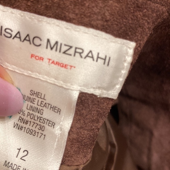 Isaac Mizrahi For Target Leather Skirt Size 12 NWOT - Picture 3 of 4